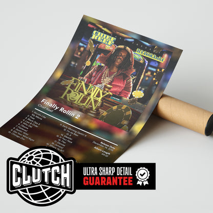 Chief Keef 'Finally Rollin 2' Album Poster