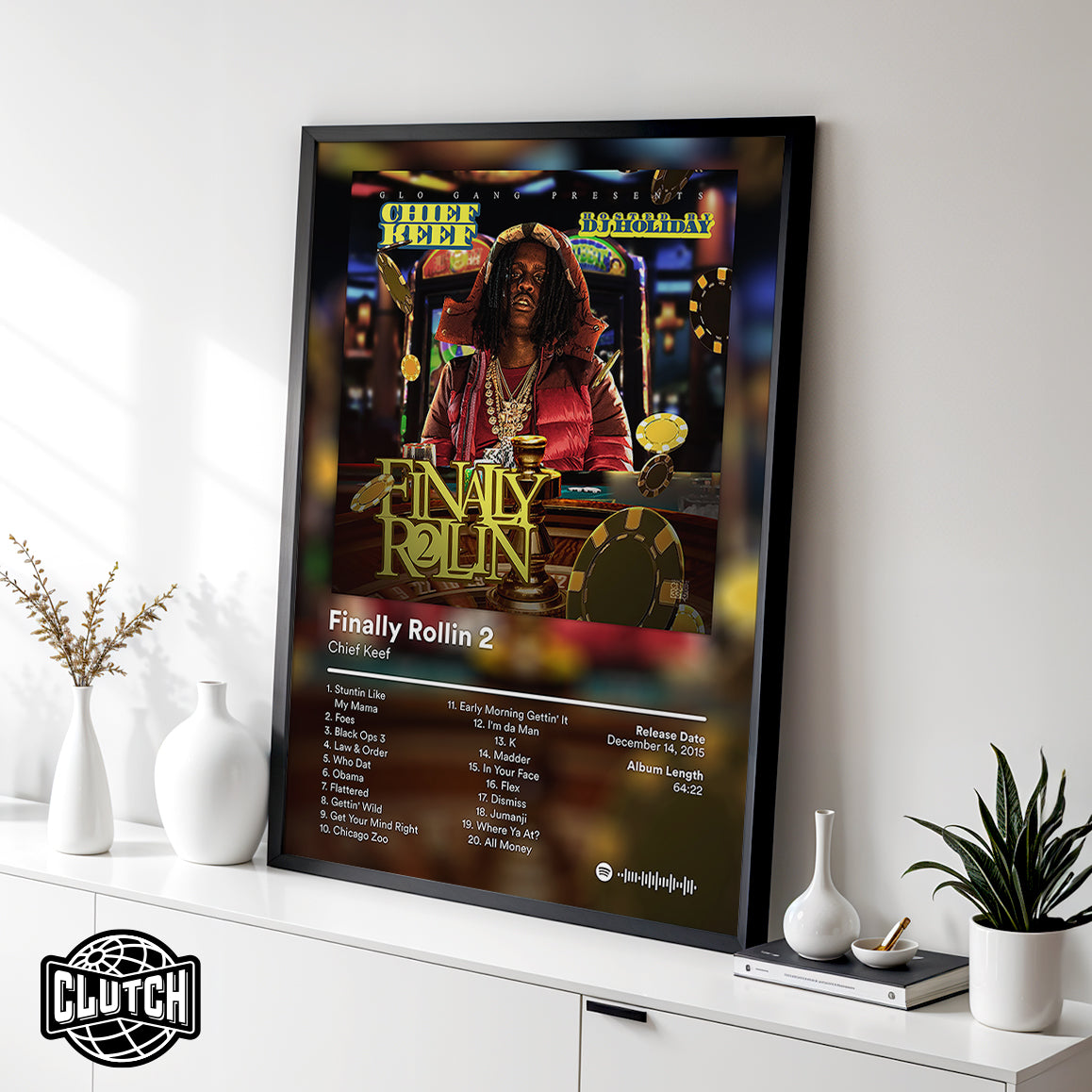 Chief Keef 'Finally Rollin 2' Album Poster