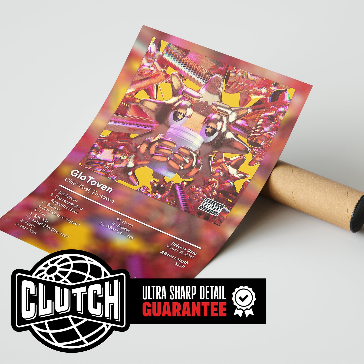 Chief Keef 'GloToven' Album Poster