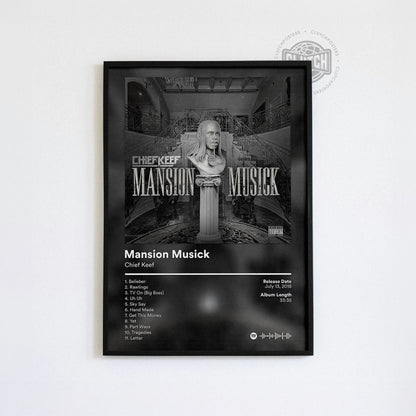 Chief Keef 'Mansion Musick' Album Poster