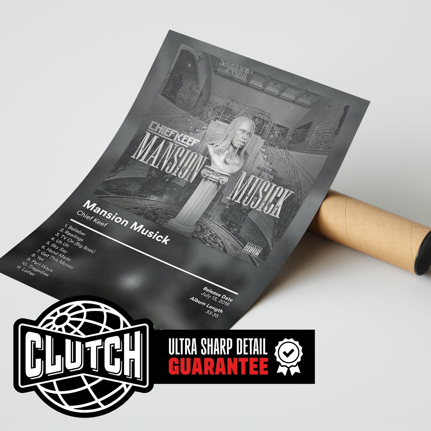 Chief Keef 'Mansion Musick' Album Poster