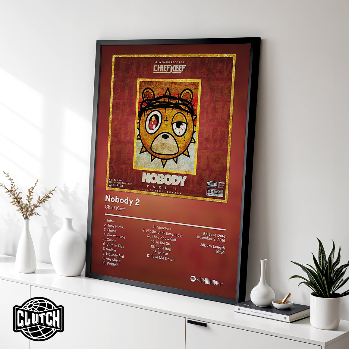 Chief Keef 'Nobody 2' Album Poster