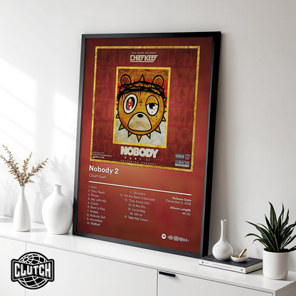 Chief Keef 'Nobody 2' Album Poster