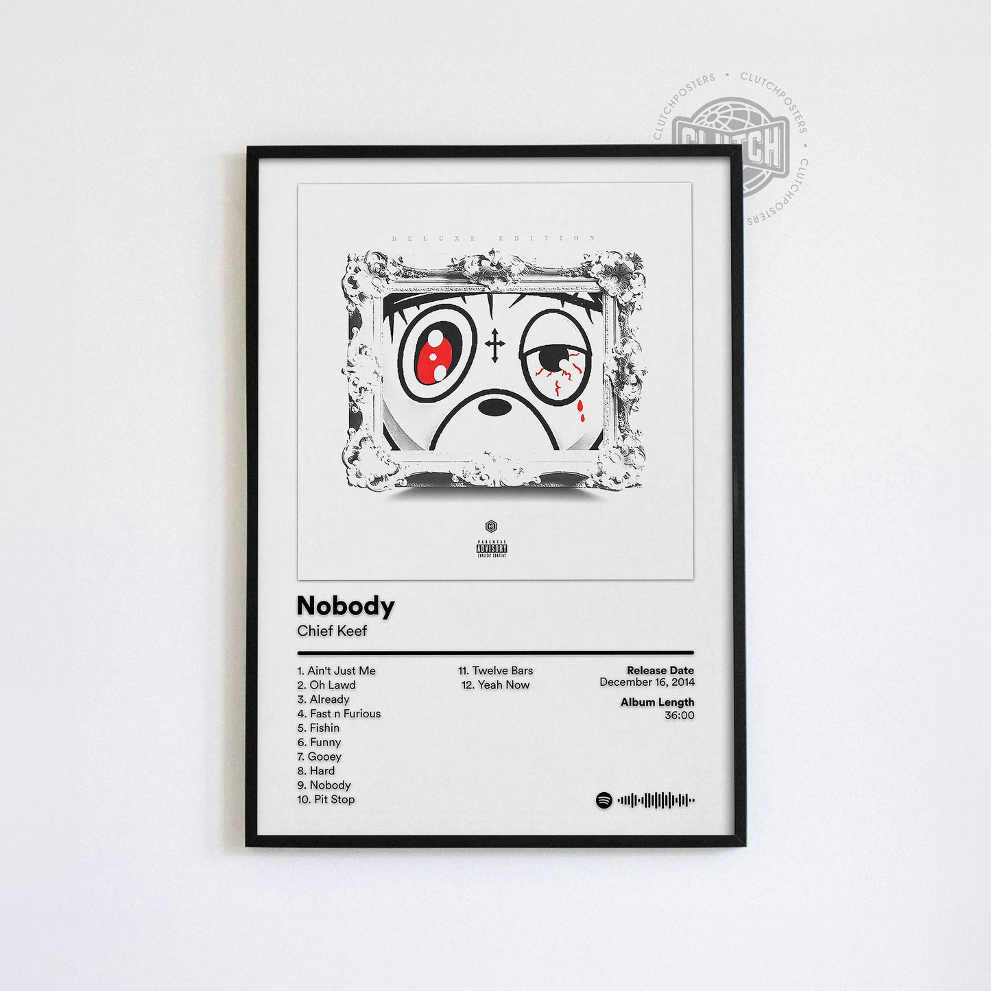 Chief Keef 'Nobody' Album Poster