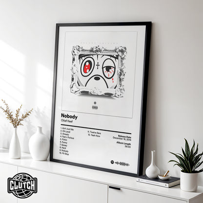 Chief Keef 'Nobody' Album Poster