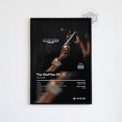 Chief Keef 'The Glo Files Part 1' Album Poster