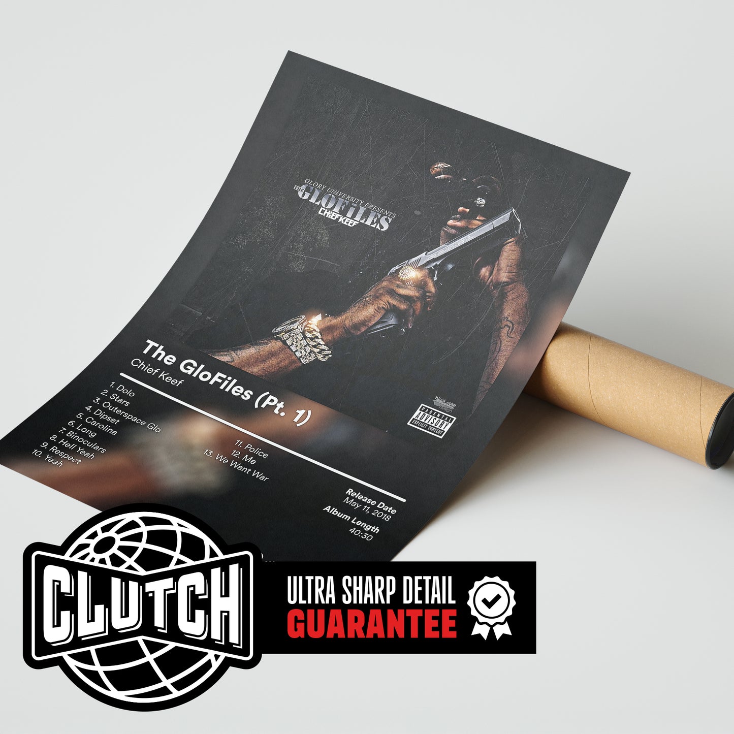 Chief Keef 'The Glo Files Part 1' Album Poster