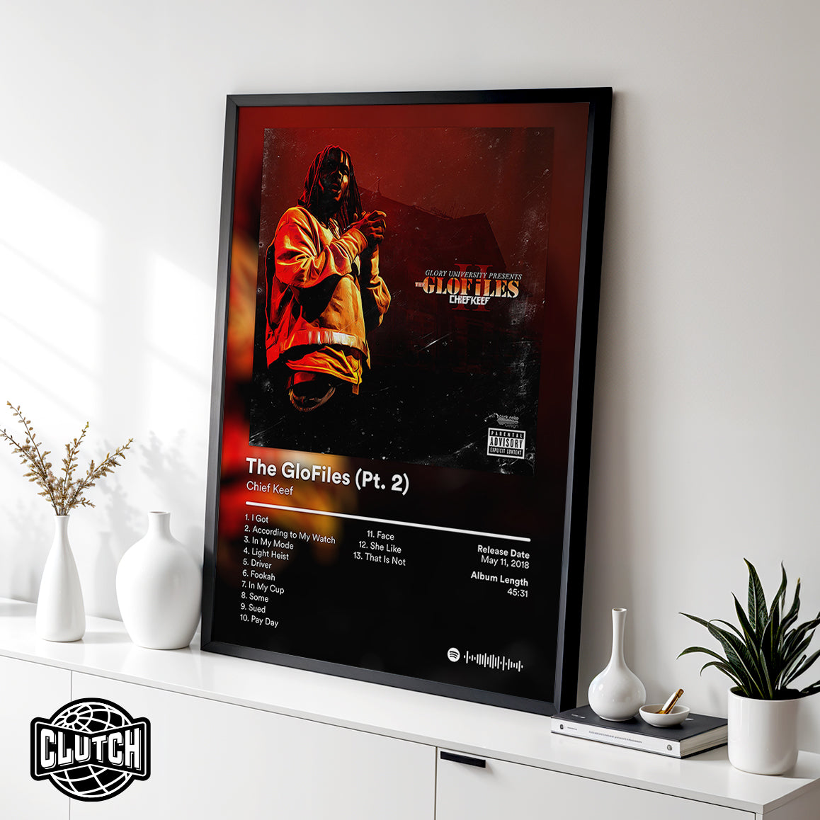 Chief Keef 'The Glo Files Part 2' Album Poster