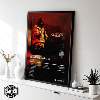 Chief Keef 'The Glo Files Part 2' Album Poster