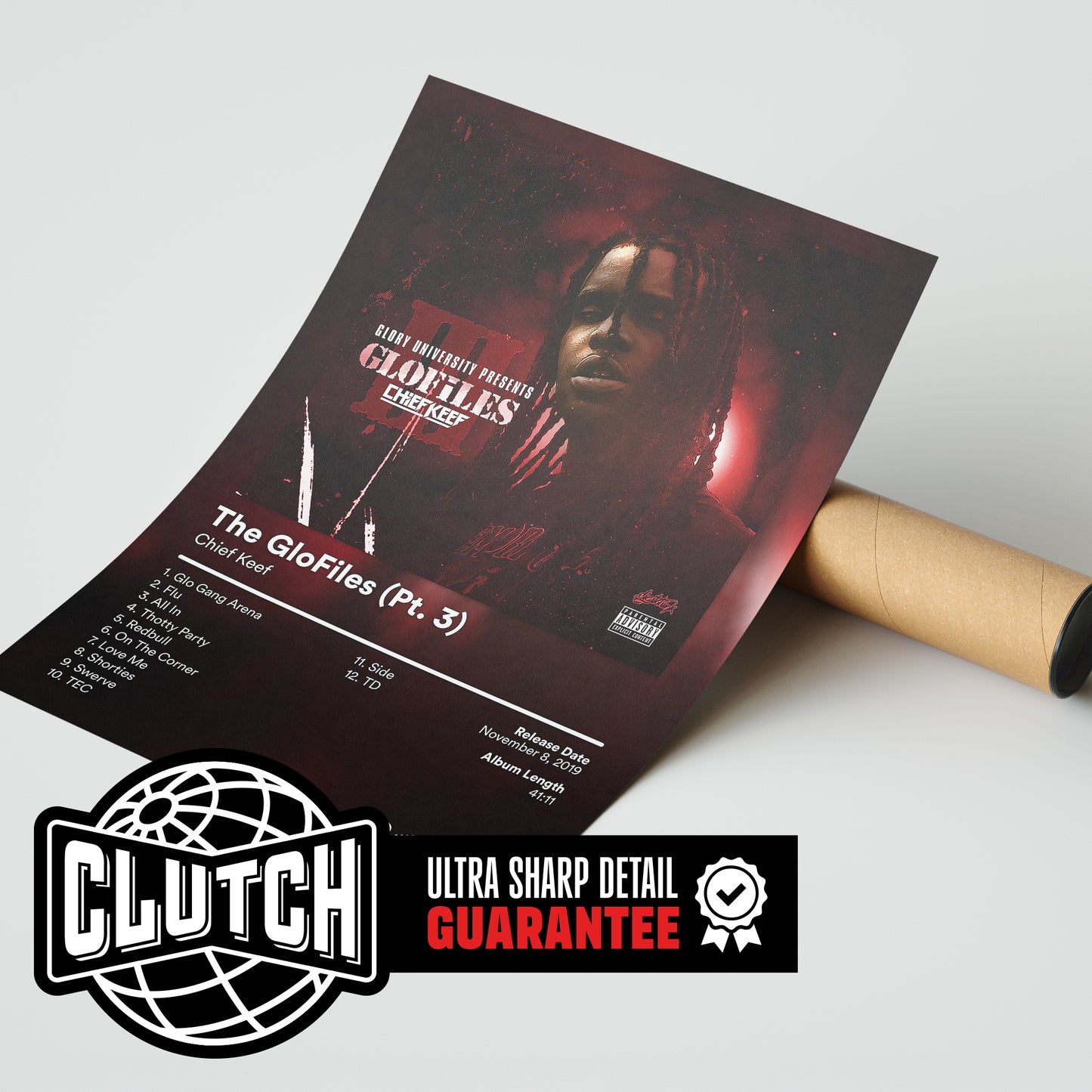 Chief Keef 'The Glo Files Part 3' Album Poster