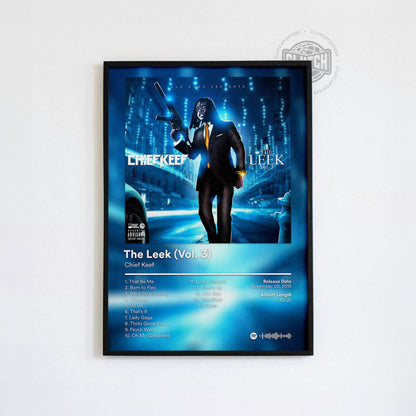 Chief Keef 'The Leek Vol 3' Album Poster