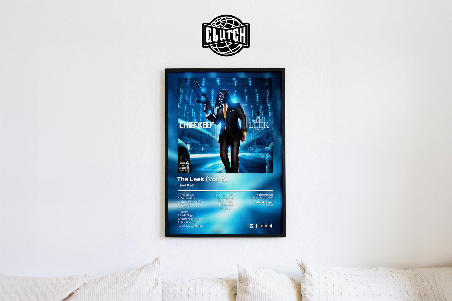 Chief Keef 'The Leek Vol 3' Album Poster