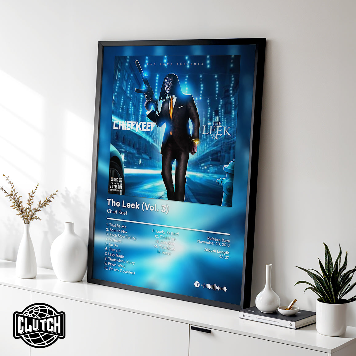 Chief Keef 'The Leek Vol 3' Album Poster