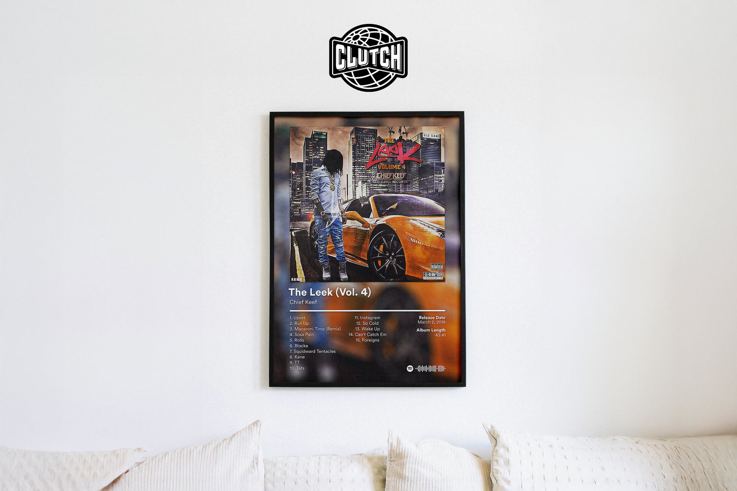 Chief Keef 'The Leek Vol 4' Album Poster