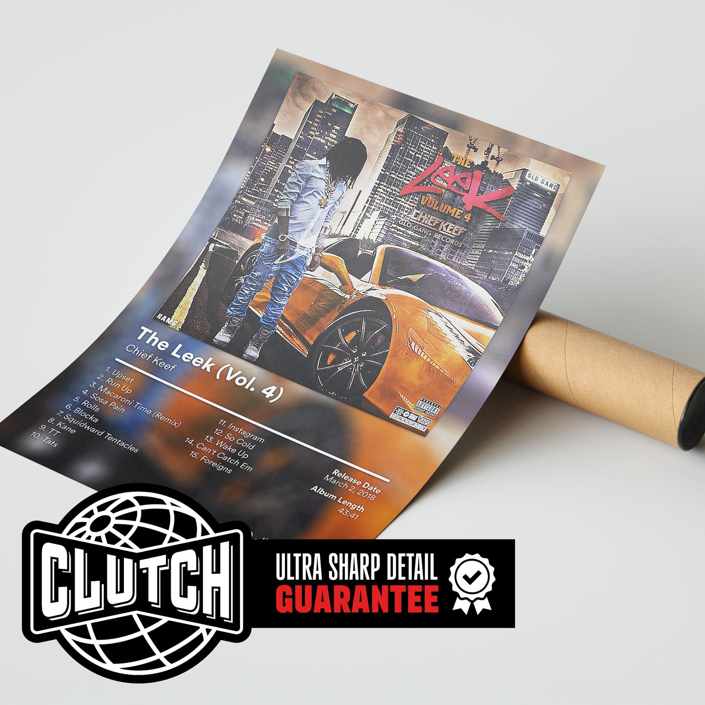 Chief Keef 'The Leek Vol 4' Album Poster