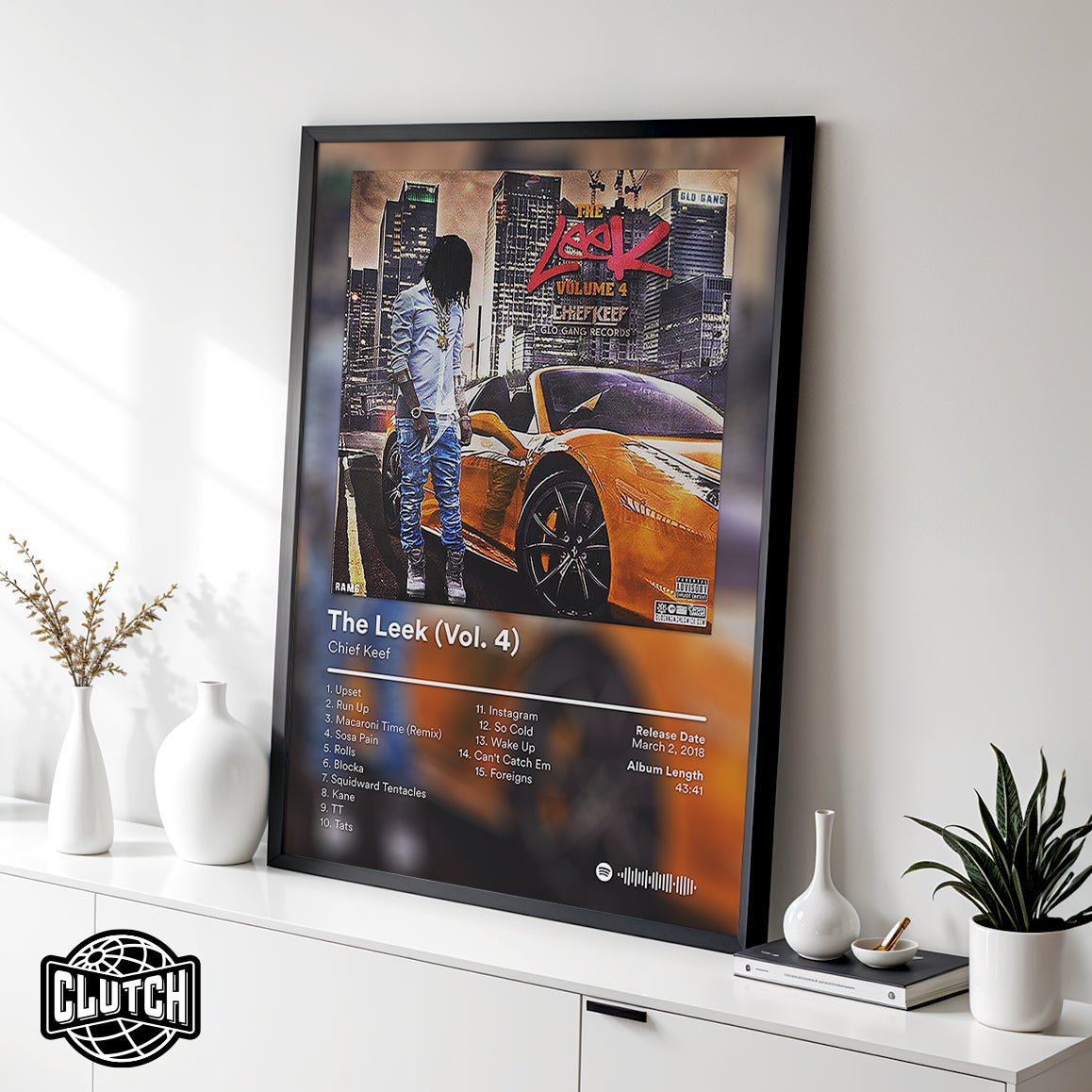 Chief Keef 'The Leek Vol 4' Album Poster