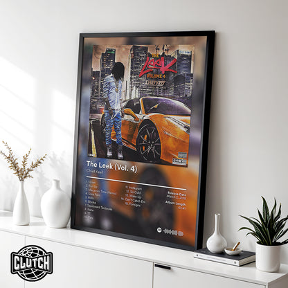 Chief Keef 'The Leek Vol 4' Album Poster