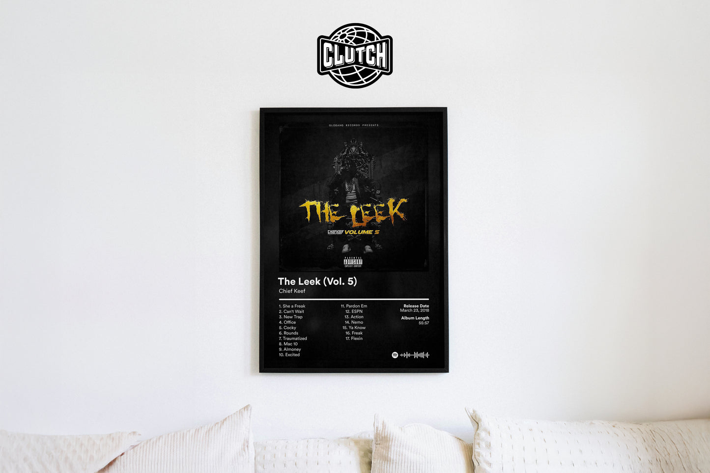 Chief Keef 'The Leek Vol 5' Album Poster