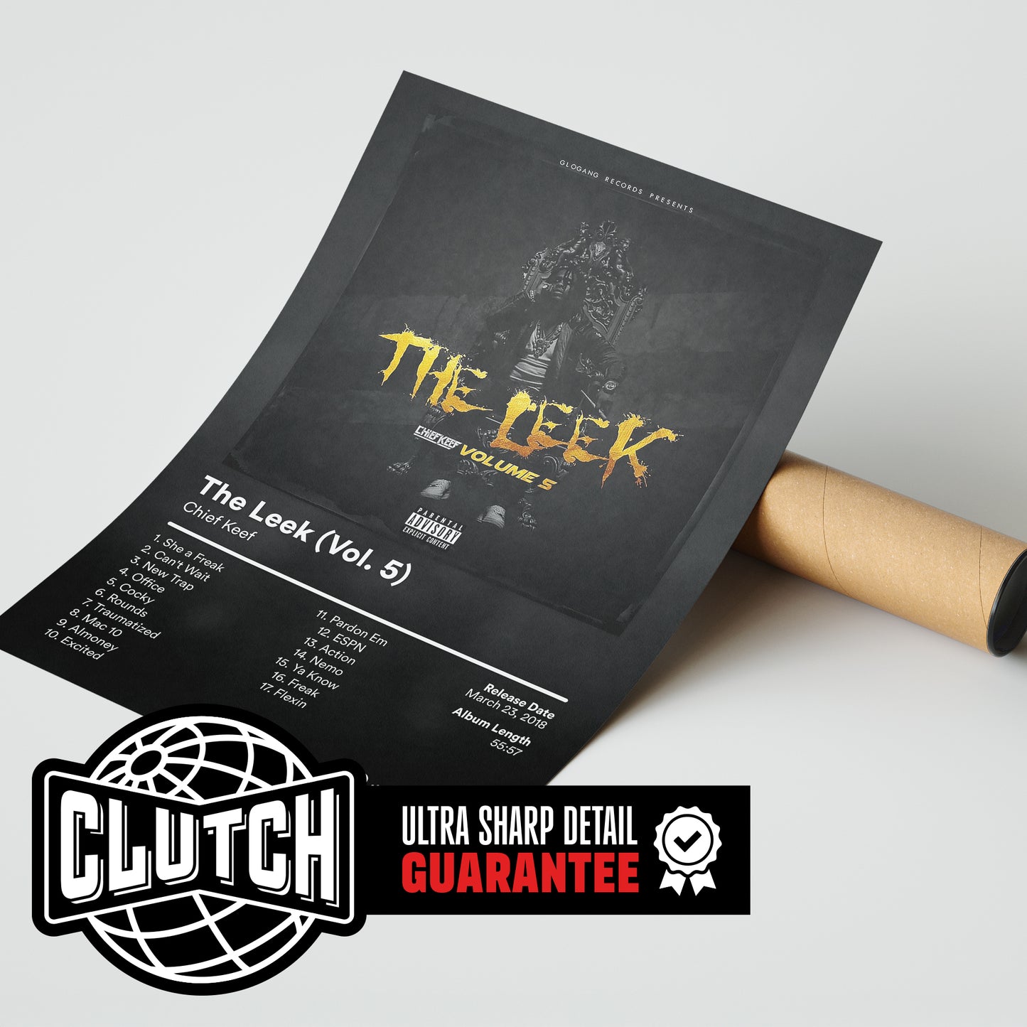 Chief Keef 'The Leek Vol 5' Album Poster