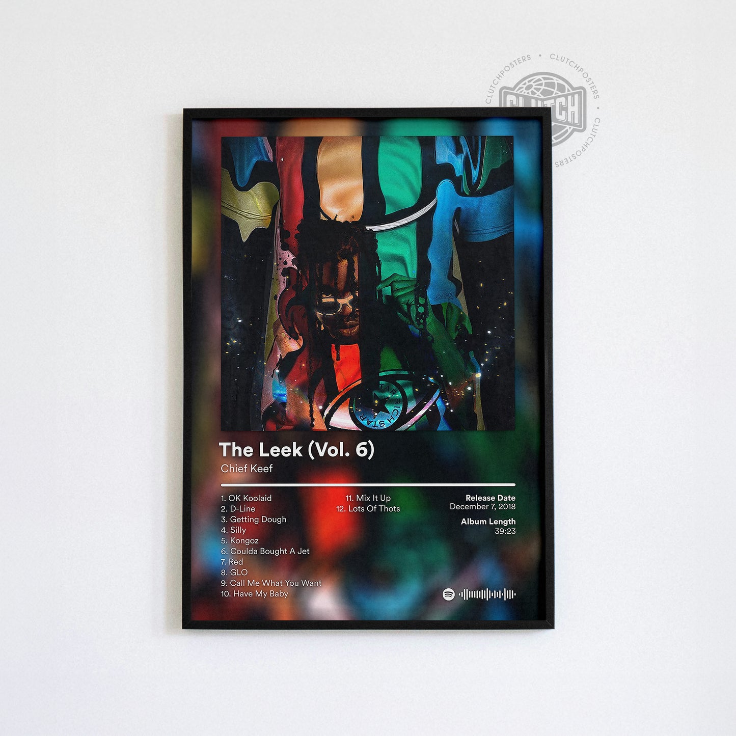 Chief Keef 'The Leek Vol 6' Album Poster