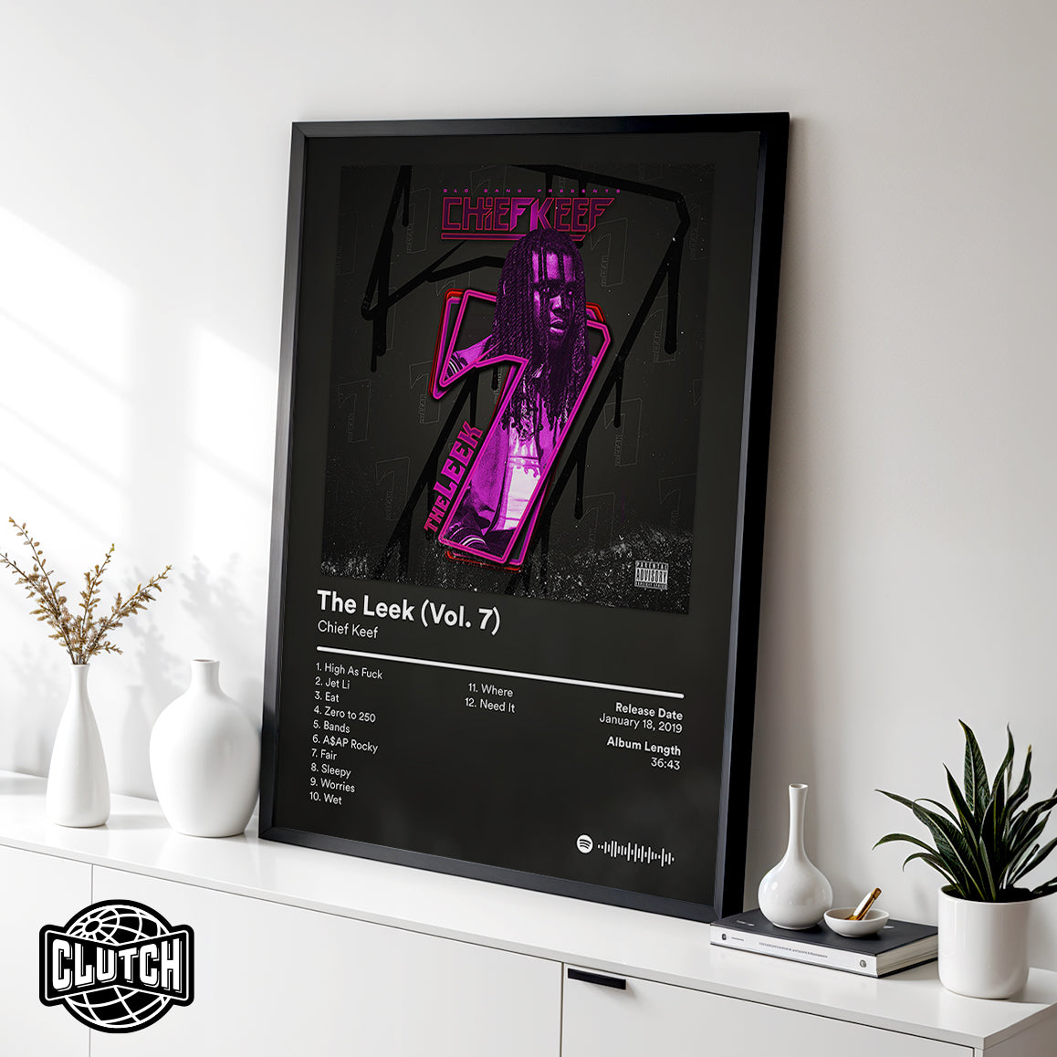 Chief Keef 'The Leek Vol 7' Album Poster