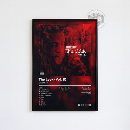 Chief Keef 'The Leek Volume 8' Album Poster