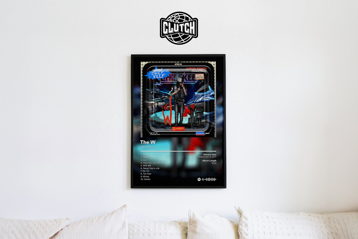 Chief Keef 'The W' Album Poster