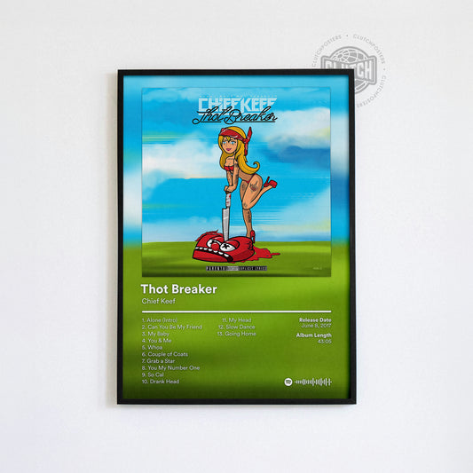 Chief Keef 'Thot Breaker' Album Poster