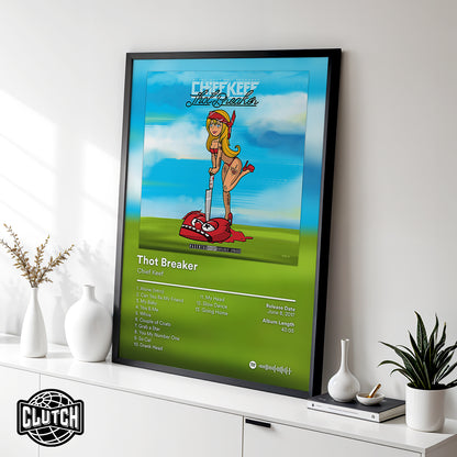 Chief Keef 'Thot Breaker' Album Poster