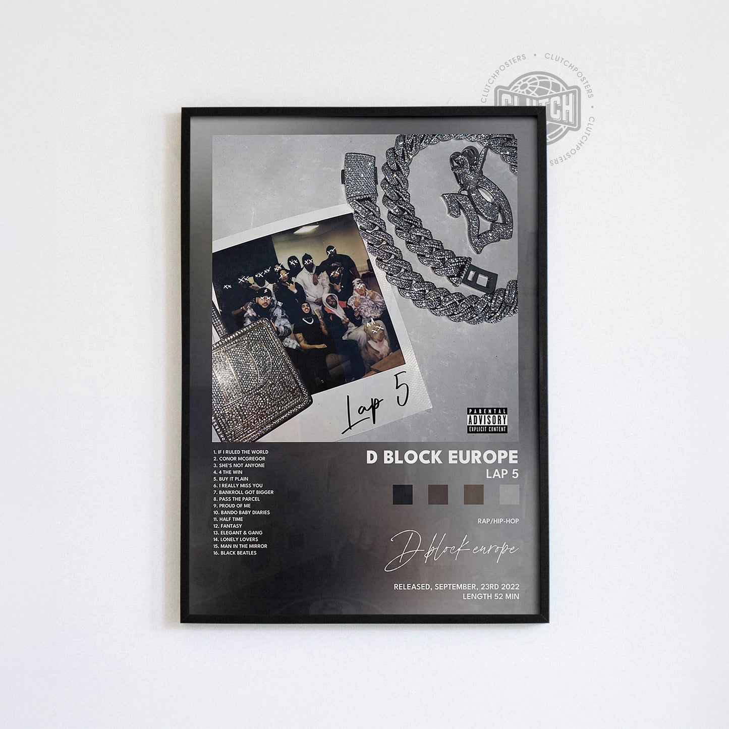 D-Block Europe 'Lap 5' Poster