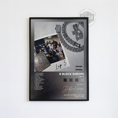 D-Block Europe 'Lap 5' Poster