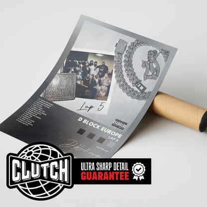 D-Block Europe 'Lap 5' Poster