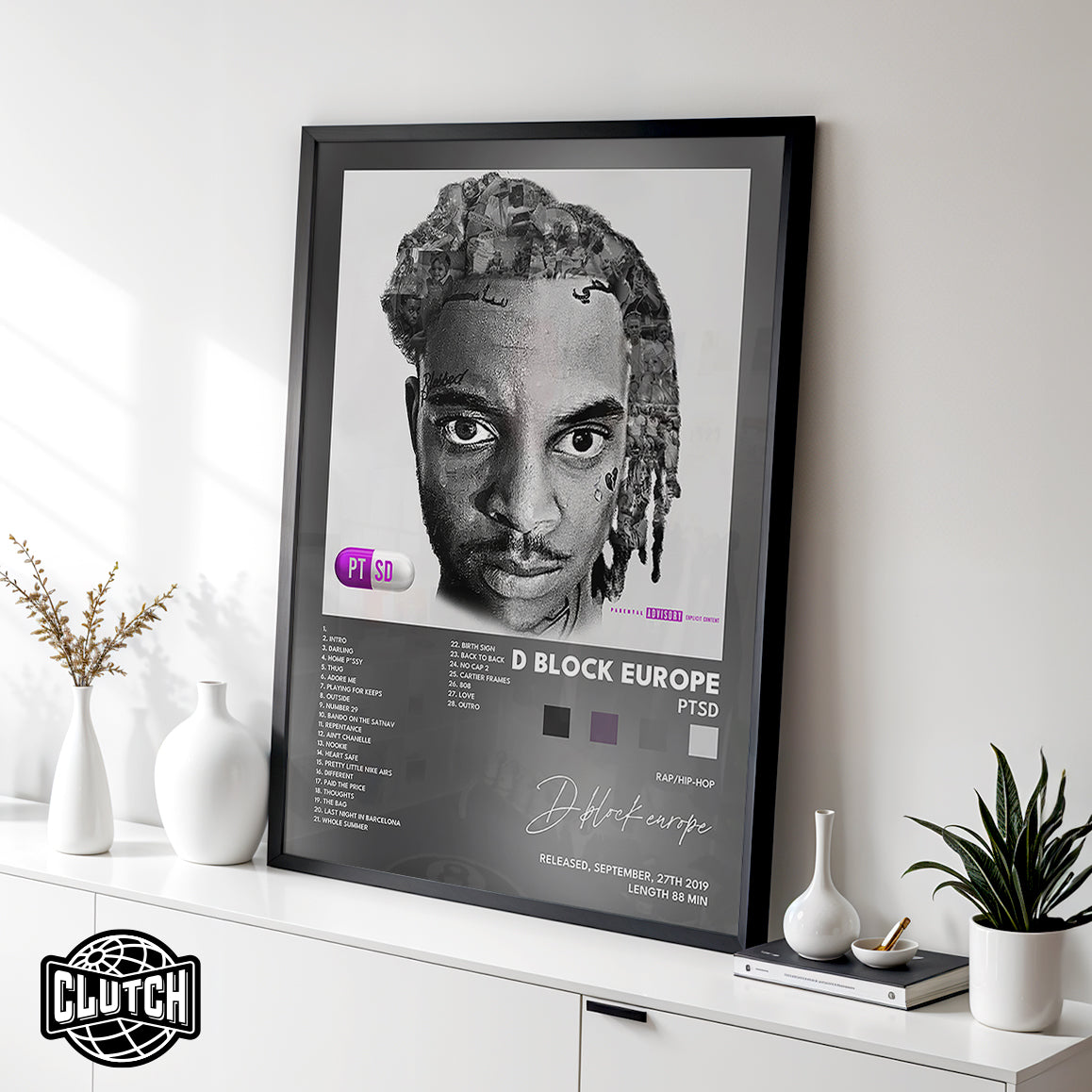 D-Block Europe 'PTSD' Poster