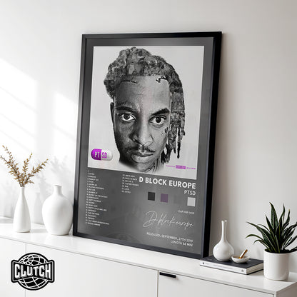 D-Block Europe 'PTSD' Poster