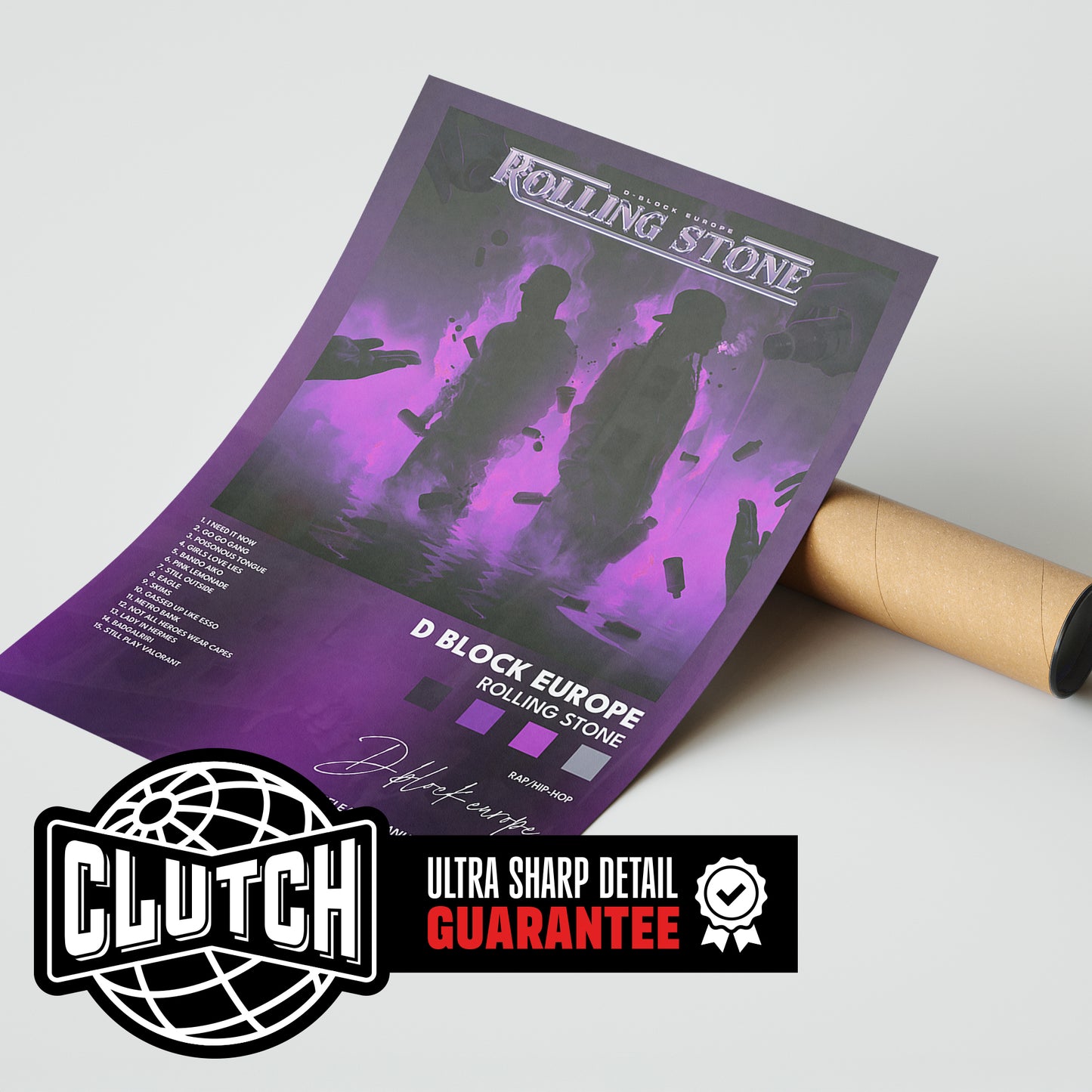 D-Block Europe 'Rollingstone' Poster