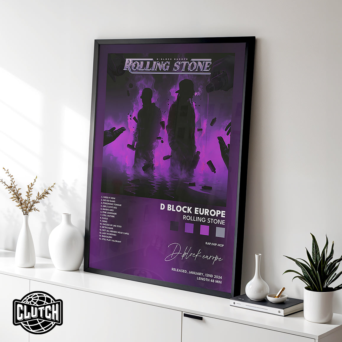 D-Block Europe 'Rollingstone' Poster
