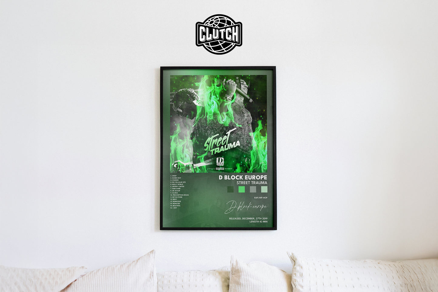 D-Block Europe 'Street Trauma' Poster