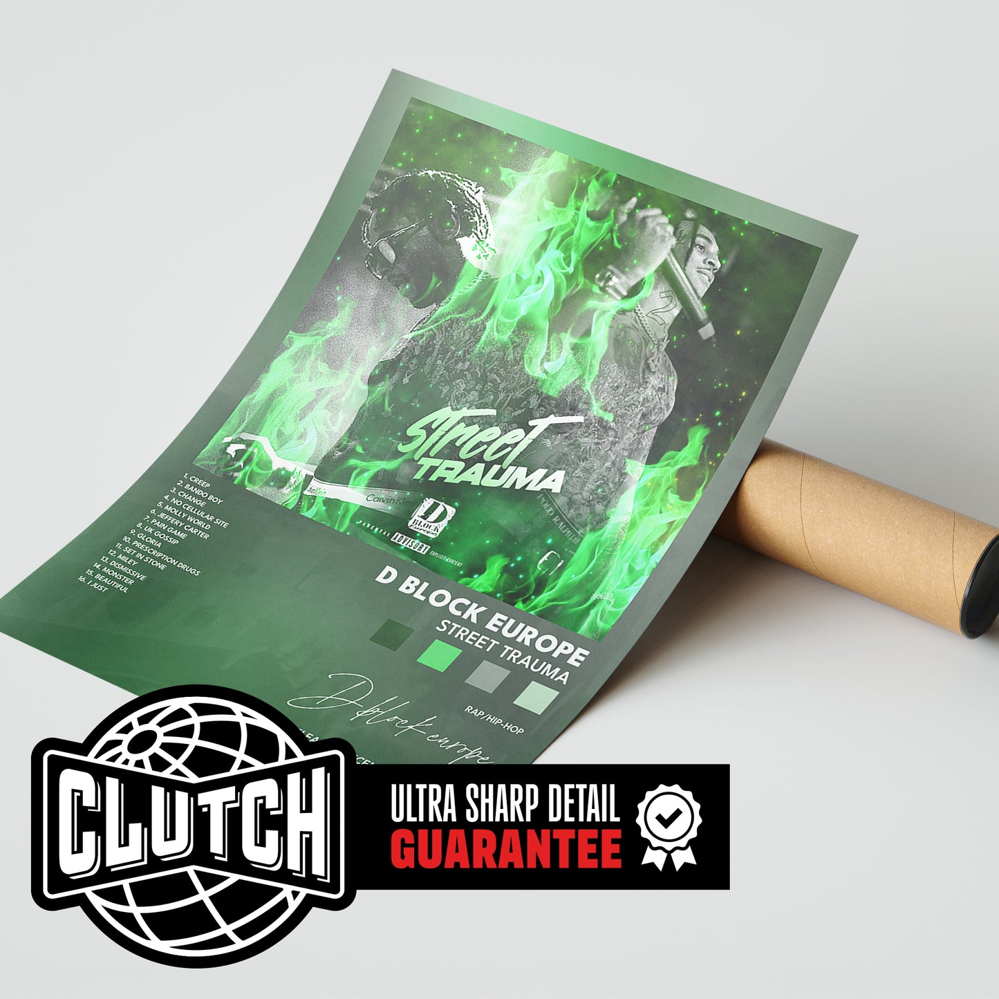 D-Block Europe 'Street Trauma' Poster