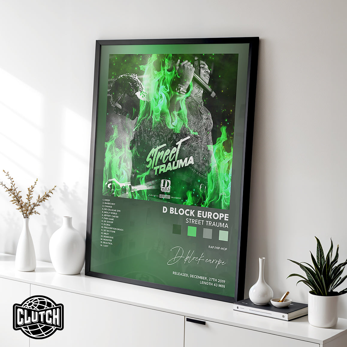 D-Block Europe 'Street Trauma' Poster