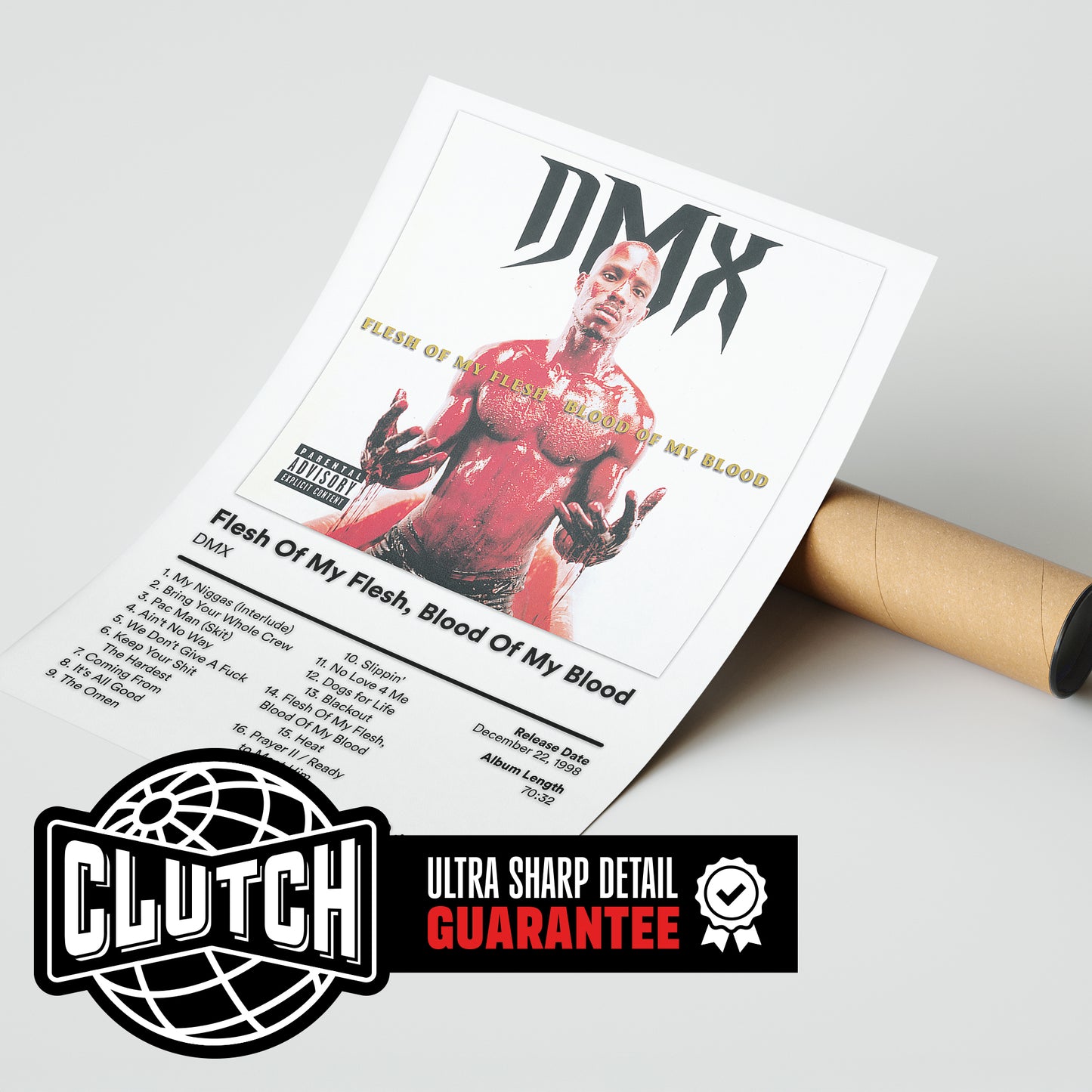 DMX 'Flesh Of My Flesh, Blood Of My Blood' Album Poster