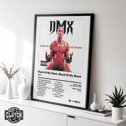 DMX 'Flesh Of My Flesh, Blood Of My Blood' Album Poster