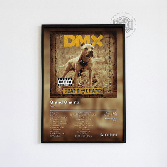 DMX 'Grand Champ' Album Poster