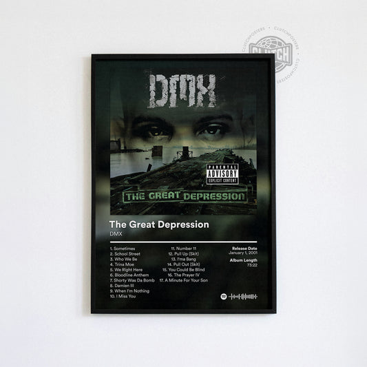 DMX 'The Great Depression' Album Poster