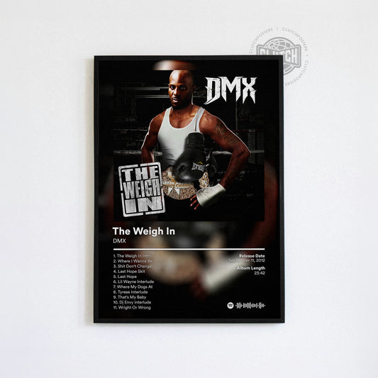 DMX 'The Weigh In' Album Poster