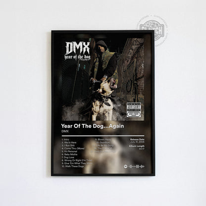 DMX 'Year Of The Dog Again' Album Poster