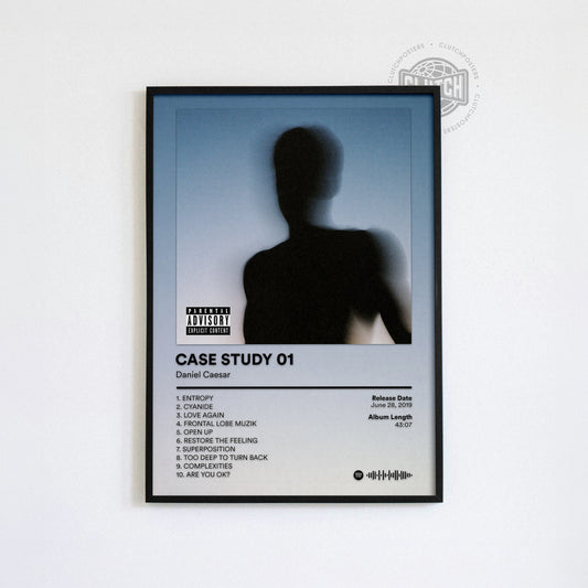 Daniel Caesar 'Case Study 01' Album Poster