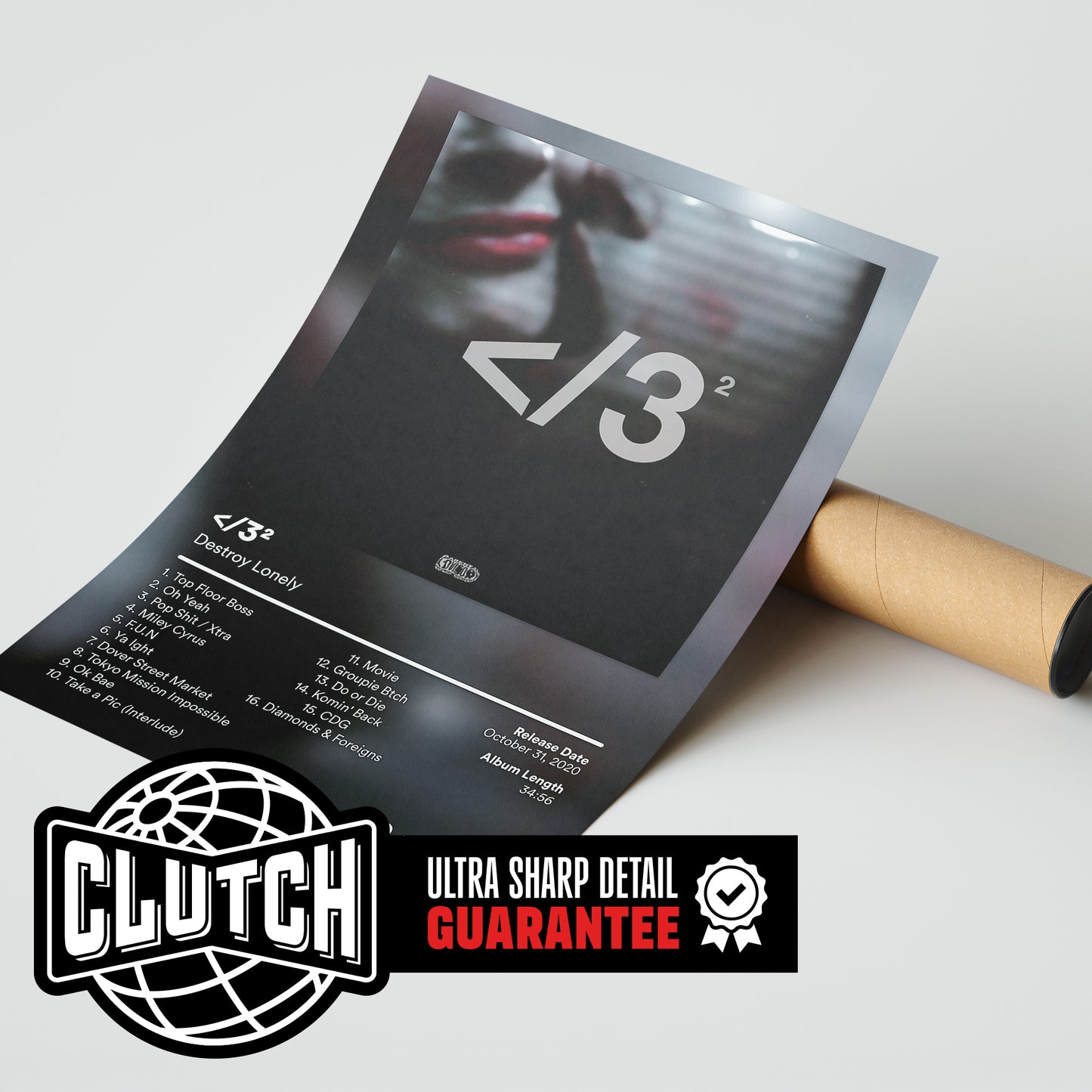 Destroy Lonely '</3 2' Album Poster