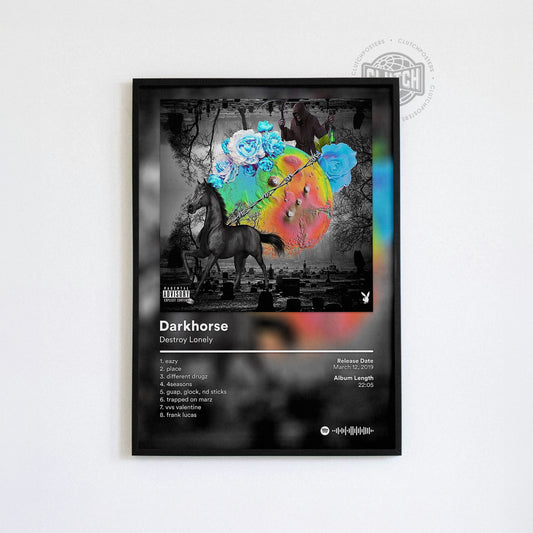 Destroy Lonely 'Darkhorse' Album Poster