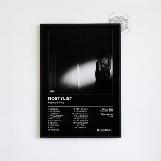 Destroy Lonely 'NOSTYLIST' Album Poster