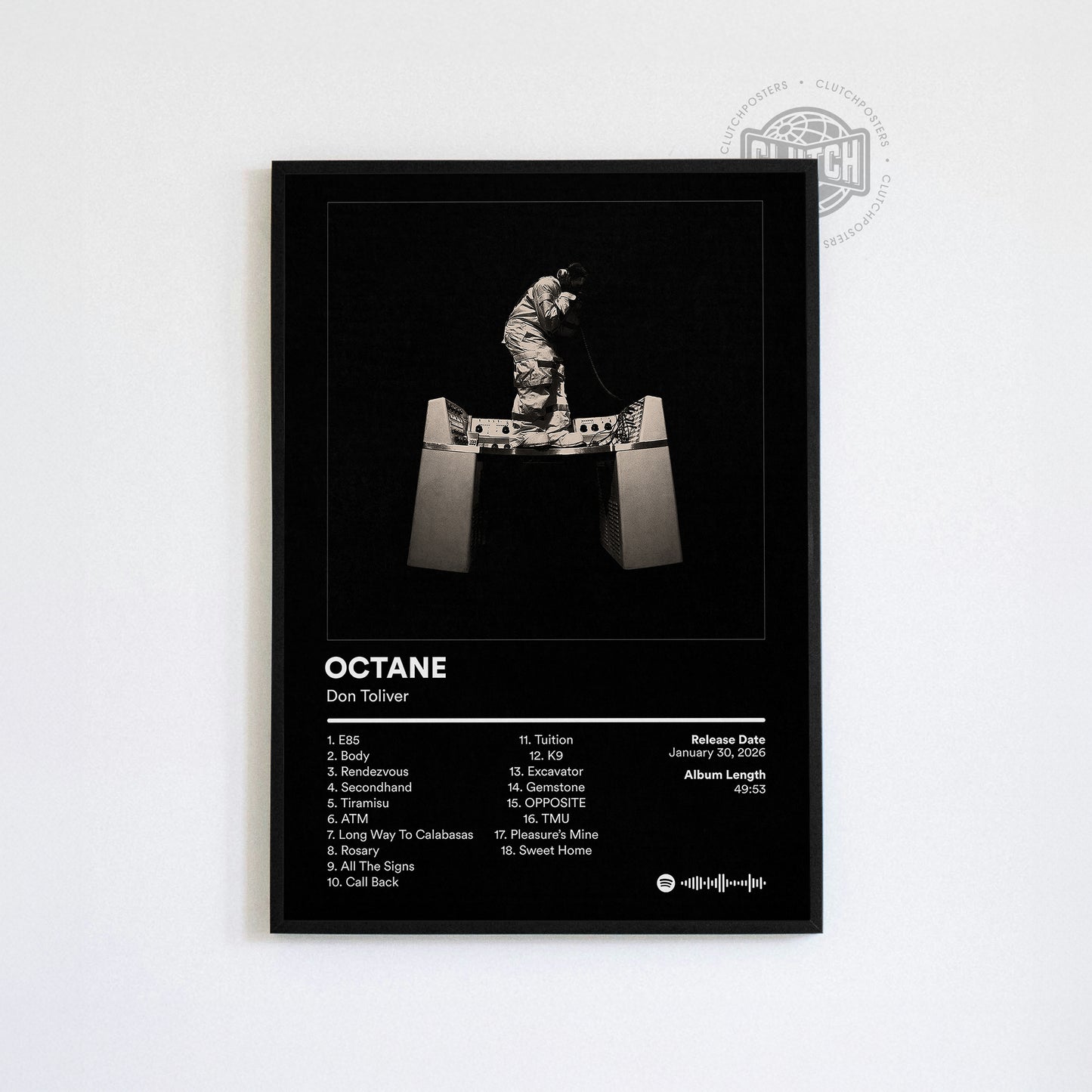 Don Toliver 'Octane' Album Poster